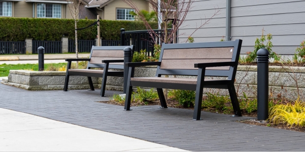 Wishbone Rutherford Benches in Surrey BC